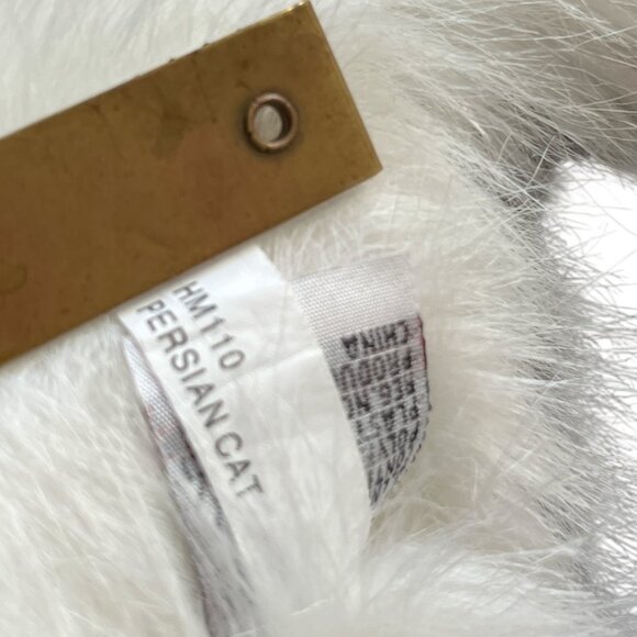 GANZ WEBKINZ Plush Persian Cat HM110 NO CODE **Wonky Whiskers* Stuffed Animal - Picture 7 of 9